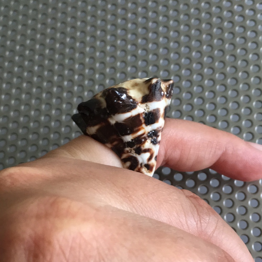 Natural Shell Ring - image 2